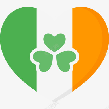 心脏监护仪心脏爱尔兰4平坦图标图标