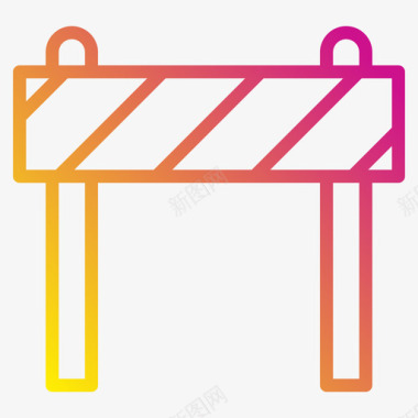 红棕色护栏护栏施工121坡度图标图标