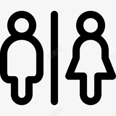 卫生间男卫生间公共卫生间图标图标