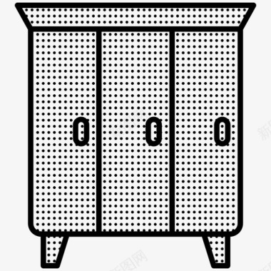 宝宝衣柜衣柜家具衣柜星罗棋布图标图标