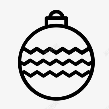 地球仪圣诞节装饰图标图标