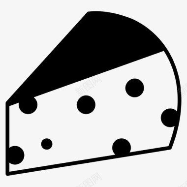 奶酪切达干酪吃的图标图标