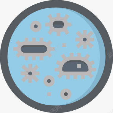 培养皿遗传学和生物工程2平板图标图标