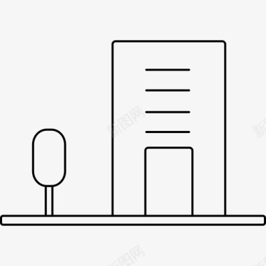 首都公园大楼首都图标图标