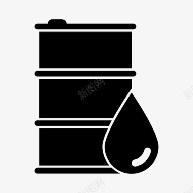 油桶箱子桶图标图标