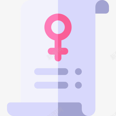 妇女节人权妇女节9平淡图标图标