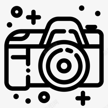 相机标志相机佳能尼康图标图标