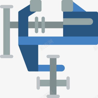 手工实木采矿和手工艺3扁平图标图标
