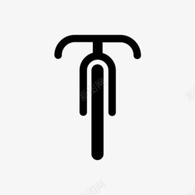 公路自行车自行车运动图标图标