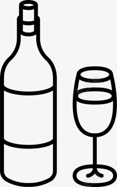 食物和饮料酒饮料食物图标图标