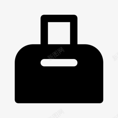 手提箱包行李箱图标图标