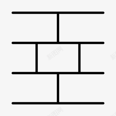 饰面墙建筑饰面图标图标