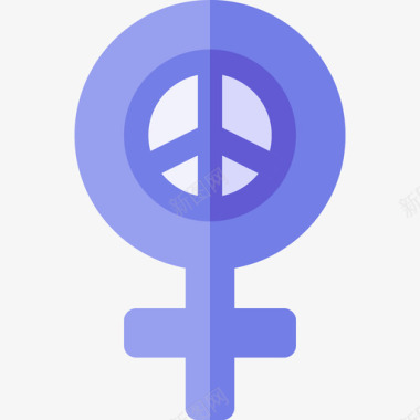 女人女人节9平淡图标图标