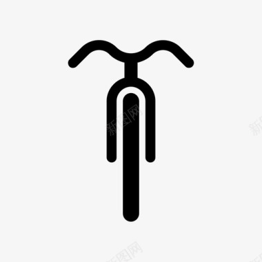 城市自行车自行车骑行图标图标