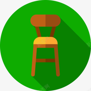 椅子椅子啤酒33平的图标图标