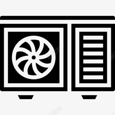 空调家用电器11字形图标图标