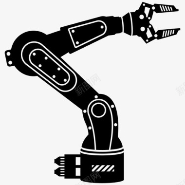 免抠素材机械臂工业机器人工业图标图标