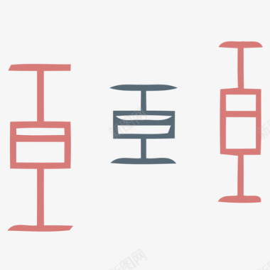 简约圆盘boxplot图标