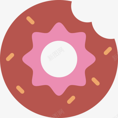 甜甜圈咖啡47无糖图标图标