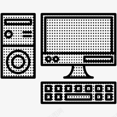 电脑标志电脑个人电脑图标图标