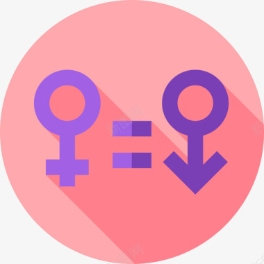 妇女节展板性别妇女节10平淡图标图标