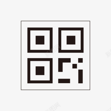 扫描二维码图标QRcode-二维码图标-1图标