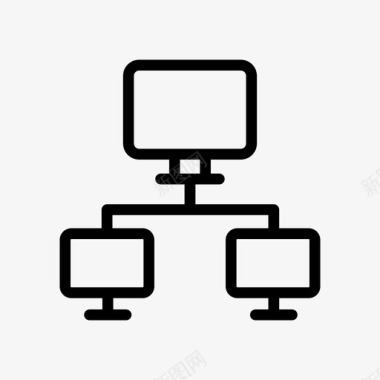 网络图标免抠png图片连接计算机网络图标图标