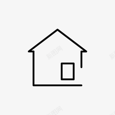 房子主页免抠png住宅建筑主页图标图标