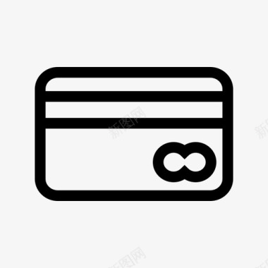 信用卡信用卡银行借记卡图标图标