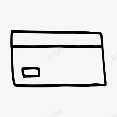 信用卡信用卡购买物品图标图标