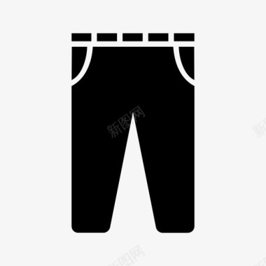 裤子衣服男装图标图标