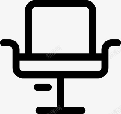 椅子办公室专业图标图标