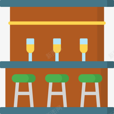 党徽标志素材爱尔兰酒吧4号公寓图标图标