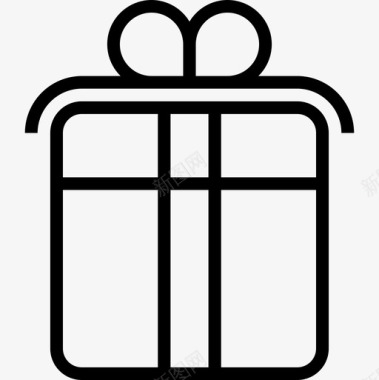 圣诞挂饰礼品盒圣诞147直系图标图标