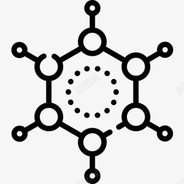 分子分子物理学17线性图标图标