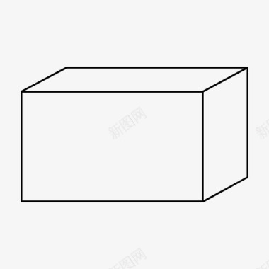 块条盒图标图标