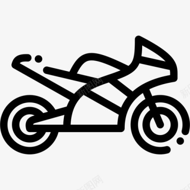 摩托车极限运动18直线型图标图标