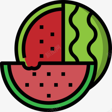 西瓜烤肉烧烤派对3图标图标