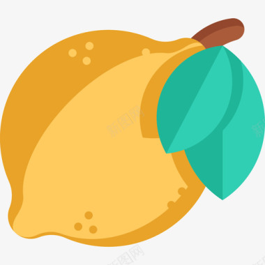 丑橘柑橘类过敏2平淡图标图标