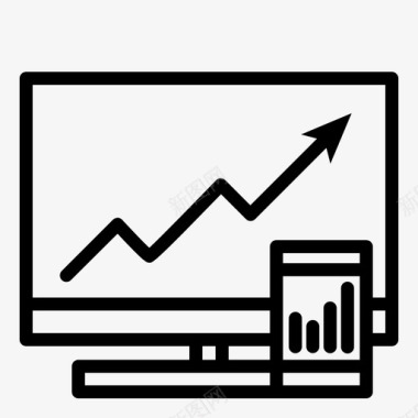 优化标志网络分析开发互联网图标图标