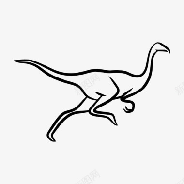雄鸡动物恐龙图标图标