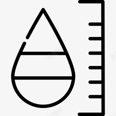 发量墨水量打印26线性图标图标