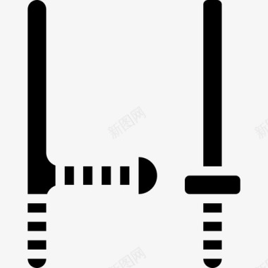 警察制服警棍警察12雕文图标图标