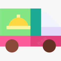 17号送餐17号事件扁平图标高清图片