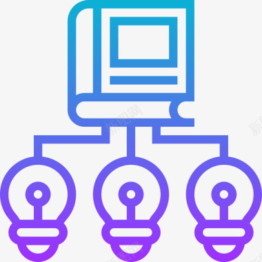 7知识stem7梯度图标图标