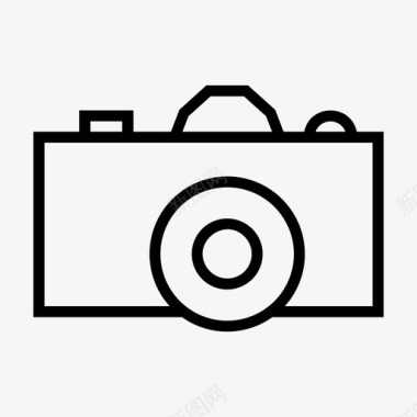 相机模拟胶片相机图标图标