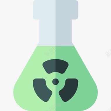 ac6烧瓶核能6扁平图标图标