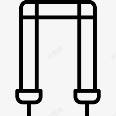 线条相机相机皮带照相摄像机图标图标