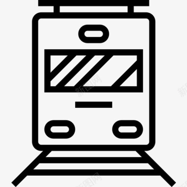 180枚火车旅行180直线图标图标