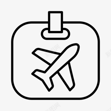空姐导游旅游图标图标